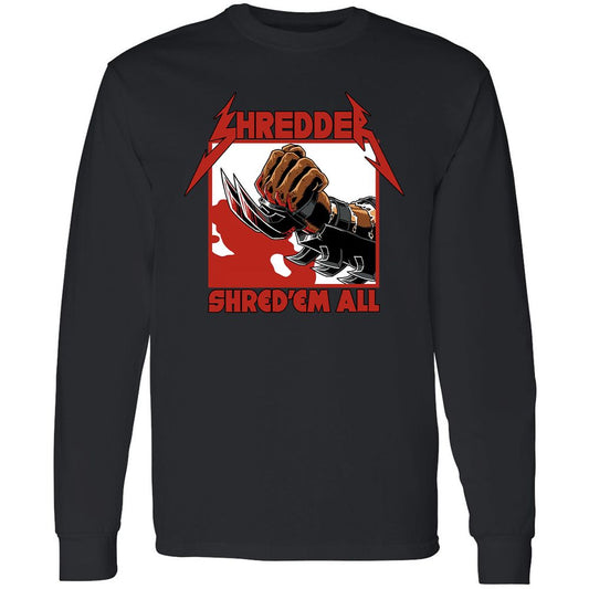 Long Sleeve T-Shirt - ZYD9HG3C - Black - 1