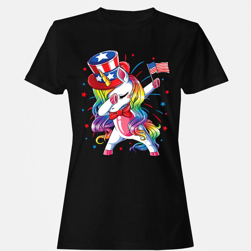 Women's T-Shirt - CSPVUAT5 - Black - 1