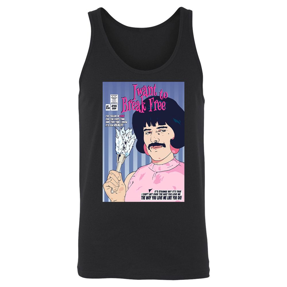 Unisex Jersey Tank - 9KNBL5D2 - Black - 1