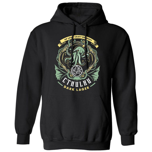 Classic Unisex Hoodie - L197CQDY - Black - 1