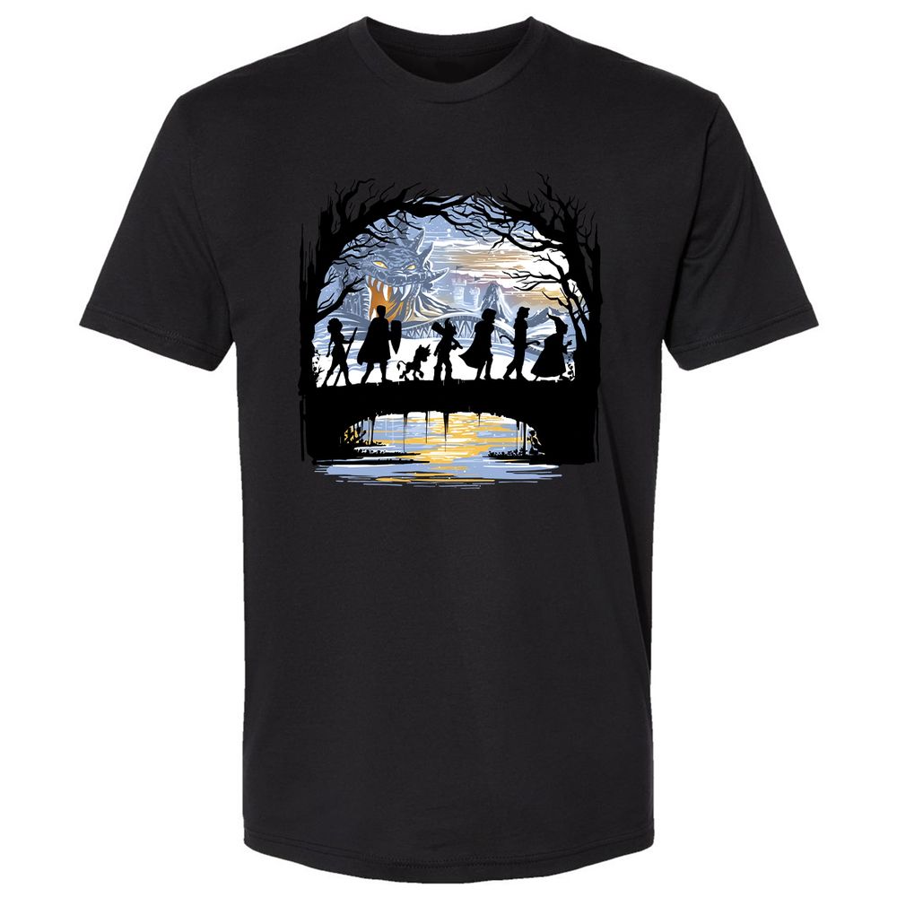 Premium Unisex T-Shirt - 1T3CL4P8 - Black - 1