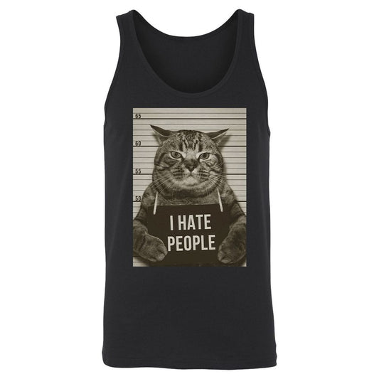 Unisex Jersey Tank - DUDYHZSR - Black - 1