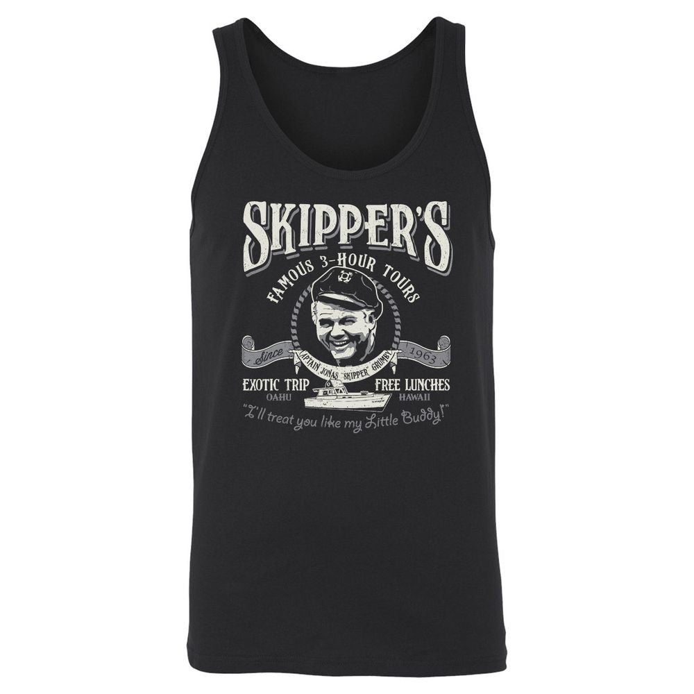 Unisex Jersey Tank - B6FFSBV2 - Black - 1