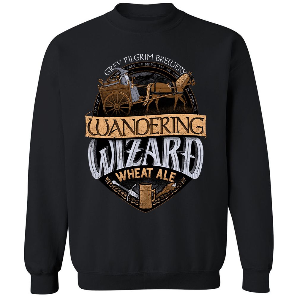 Classic Unisex Sweatshirt - YRD8SC4L - Black - 1