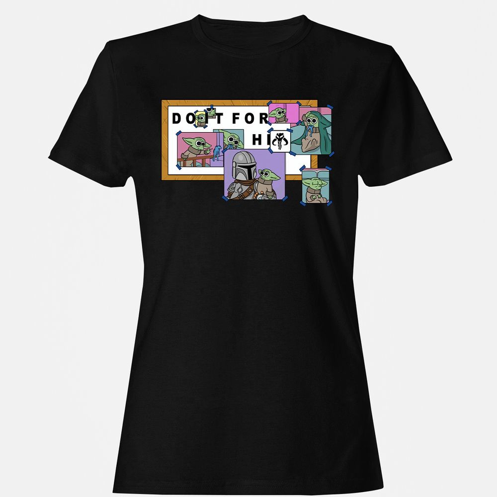 Women's T-Shirt - 74WDK6KP - Black - 1