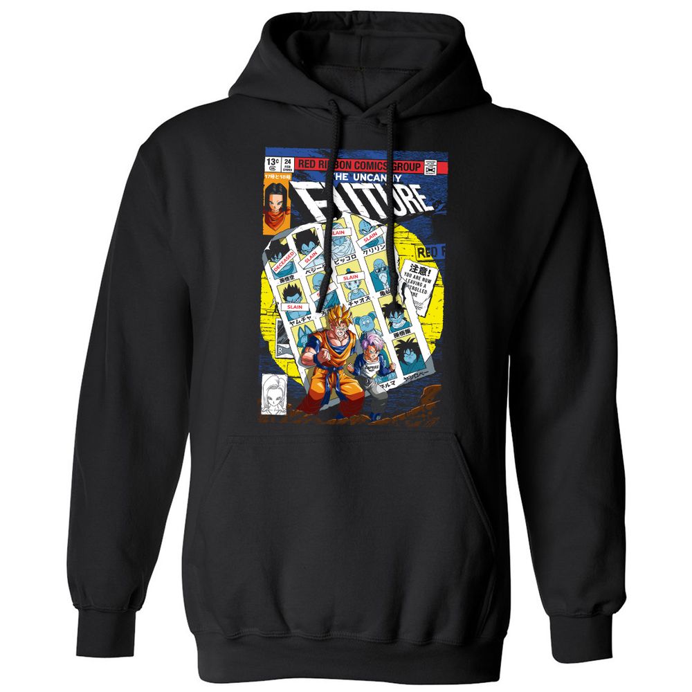 Classic Unisex Hoodie - TDD43BXV - Black - 1