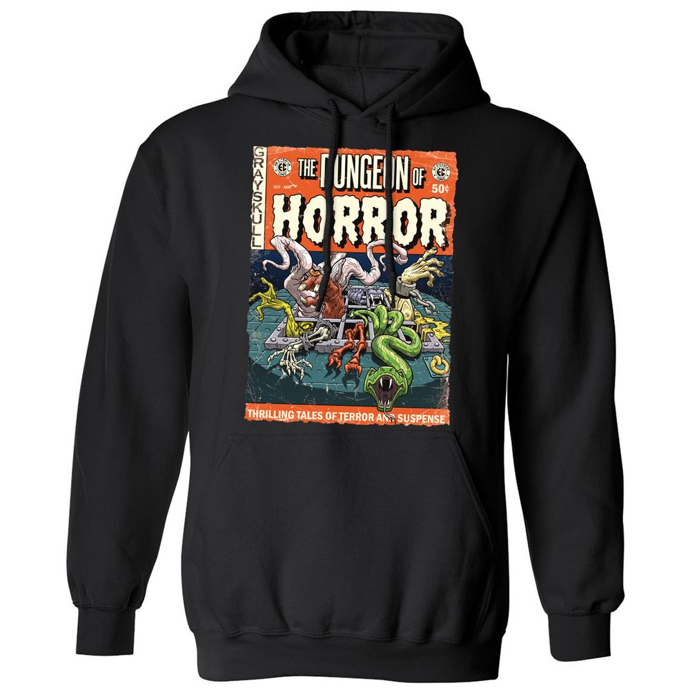 Classic Unisex Hoodie - A64L6JMJ - Black - 1