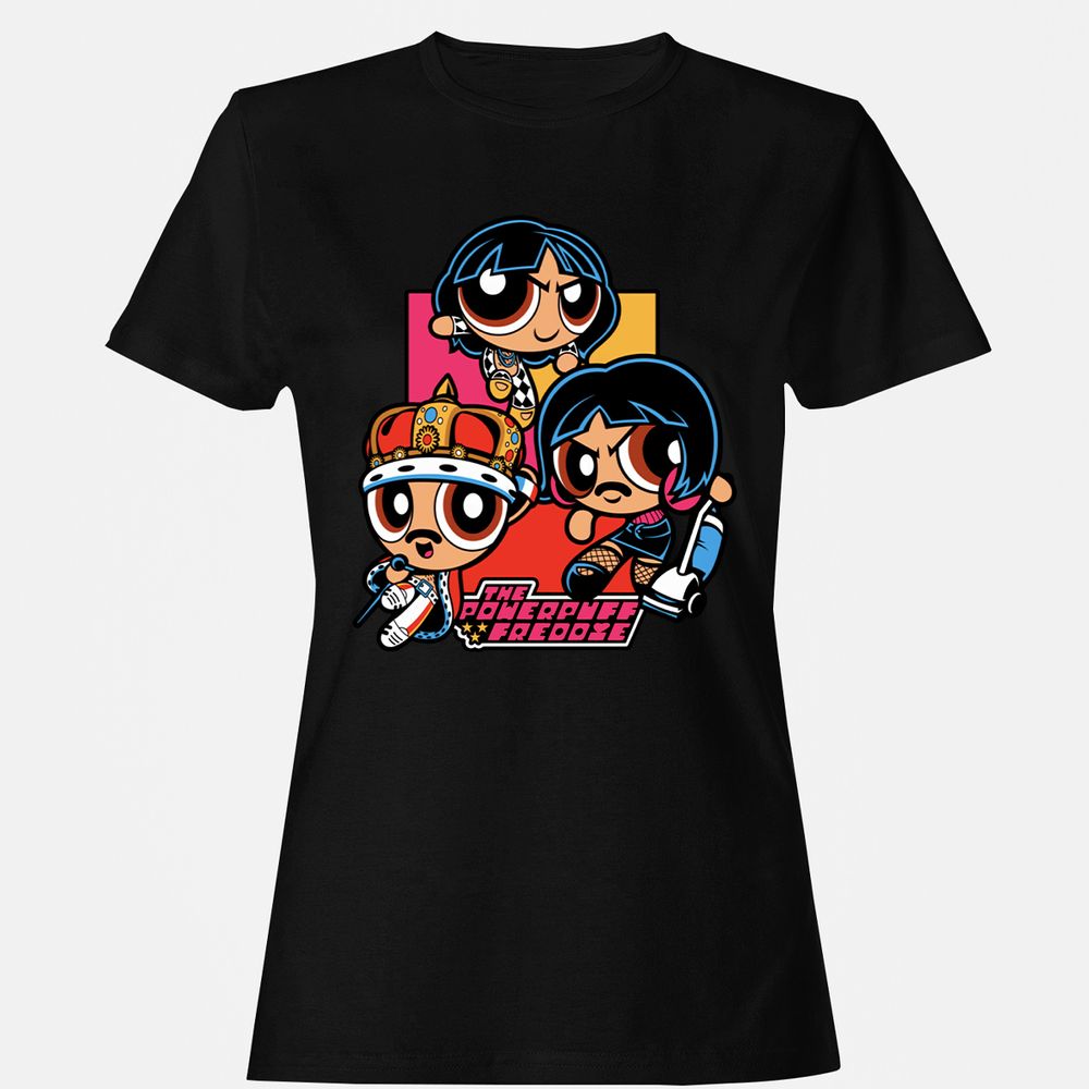 Women's T-Shirt - AS6ZAS9H - Black - 1