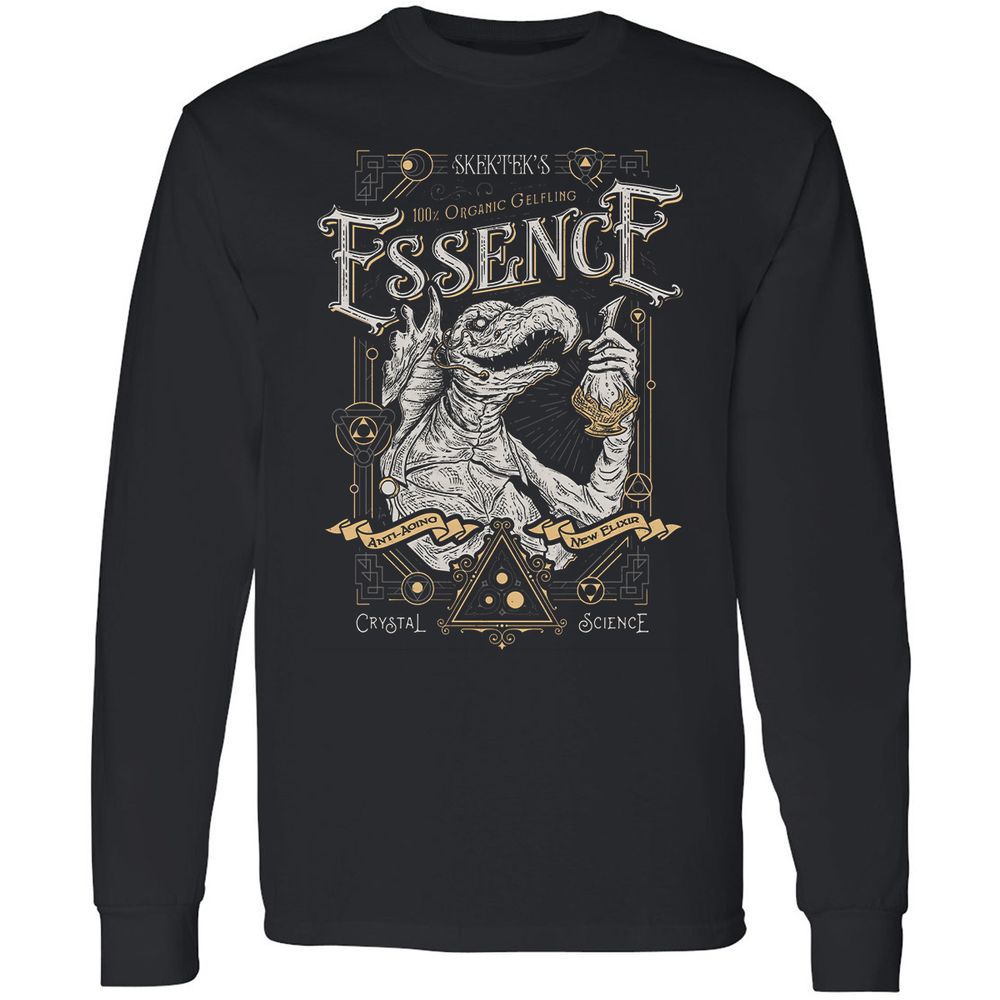 Long Sleeve T-Shirt - J77BKFHV - Black - 1