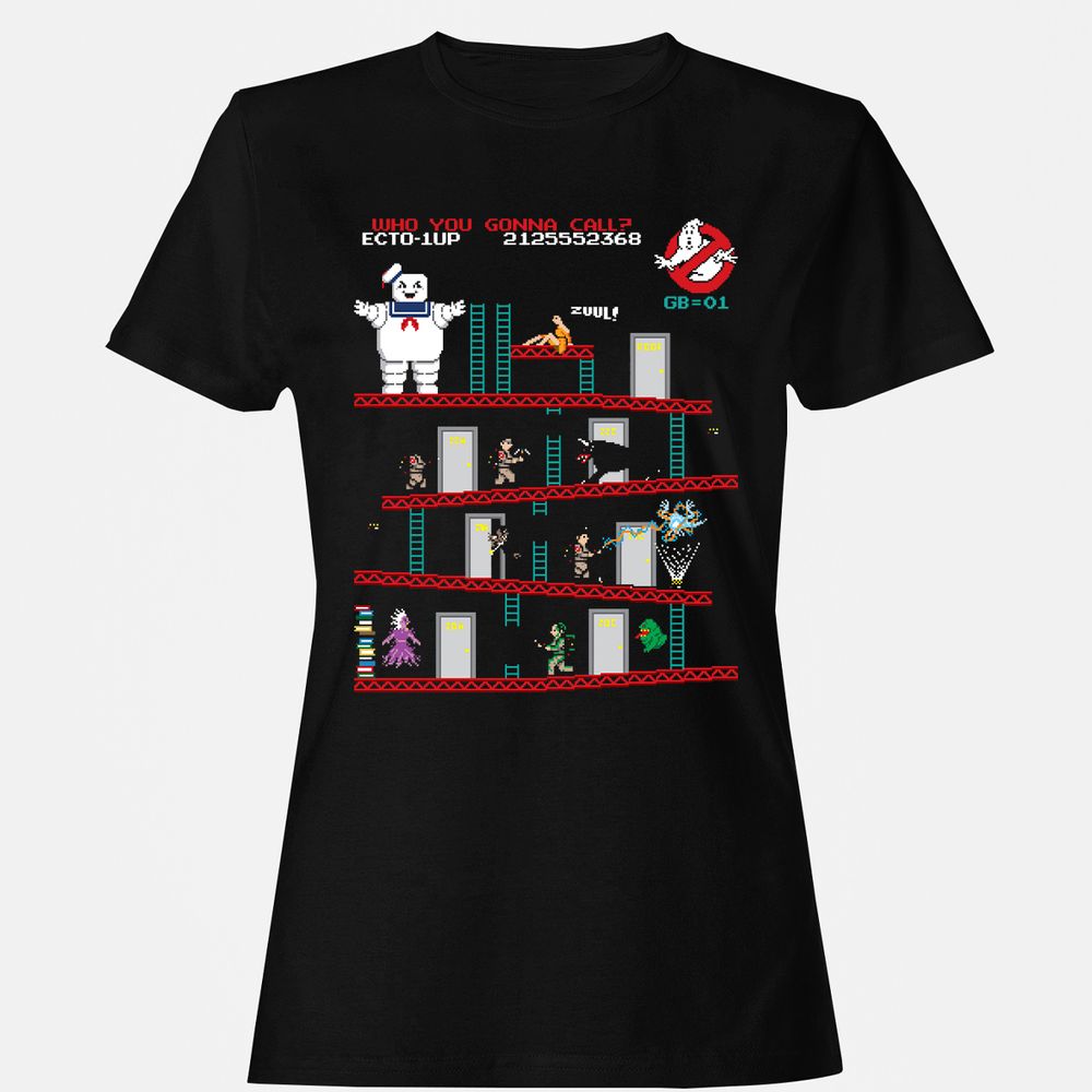 Women's T-Shirt - S214ZL5D - Black - 1