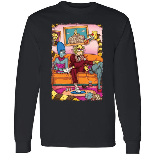 Long Sleeve T-Shirt - 21TJ8W3V - Black - 1