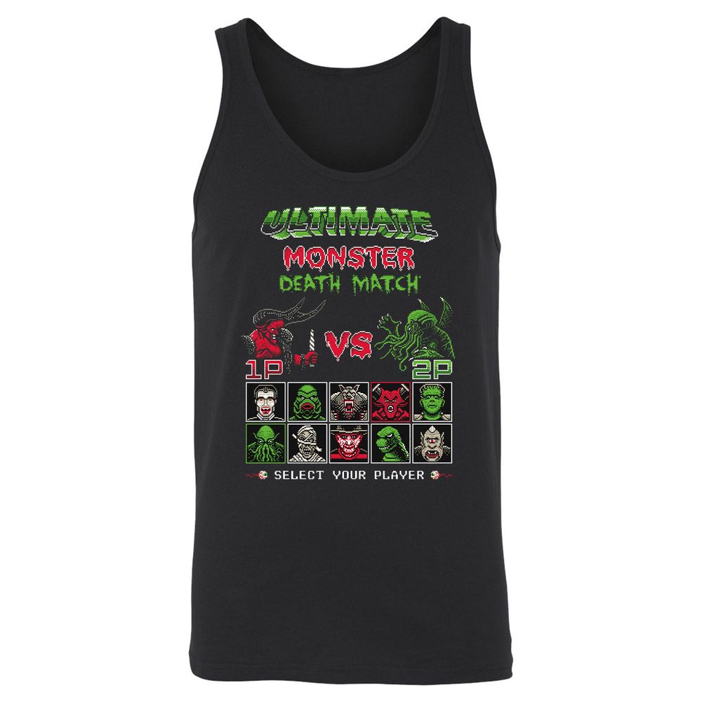 Unisex Jersey Tank - F8VZD7BF - Black - 1