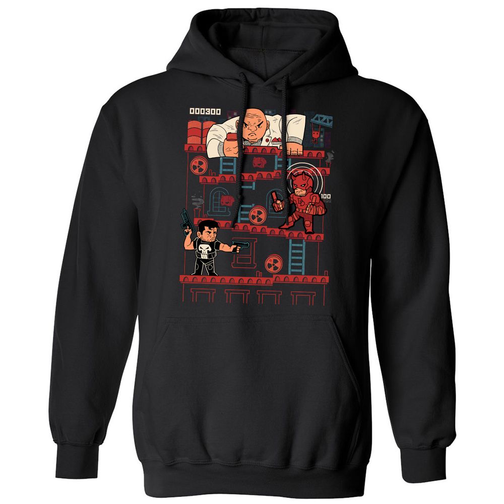 Classic Unisex Hoodie - EN7DY943 - Black - 1