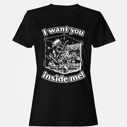 Women's T-Shirt - 7YTACRR1 - Black - 1