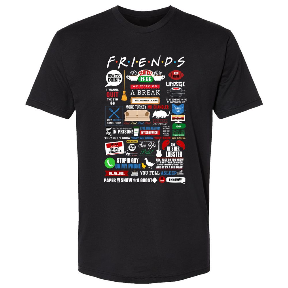 Premium Unisex T-Shirt - 4183WHJ3 - Black - 1