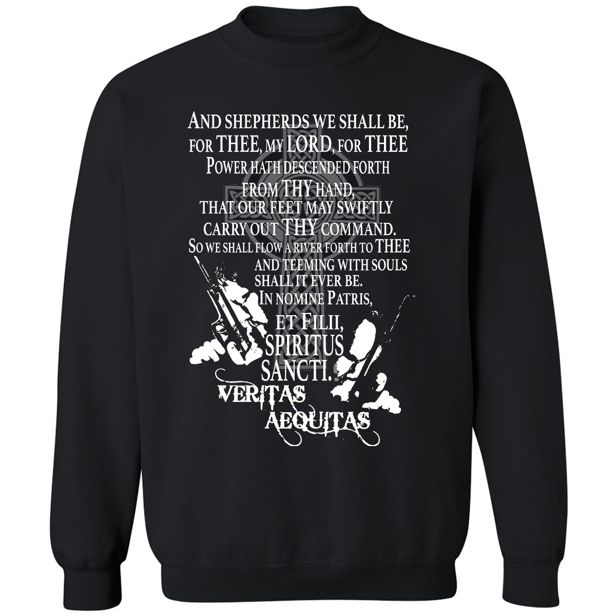 Classic Unisex Sweatshirt - A6XZLAX7 - Black - 1