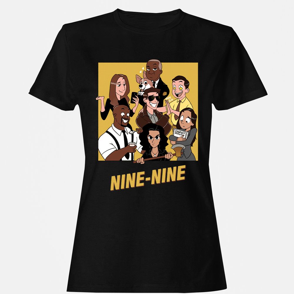Women's T-Shirt - NECJR3FT - Black - 1