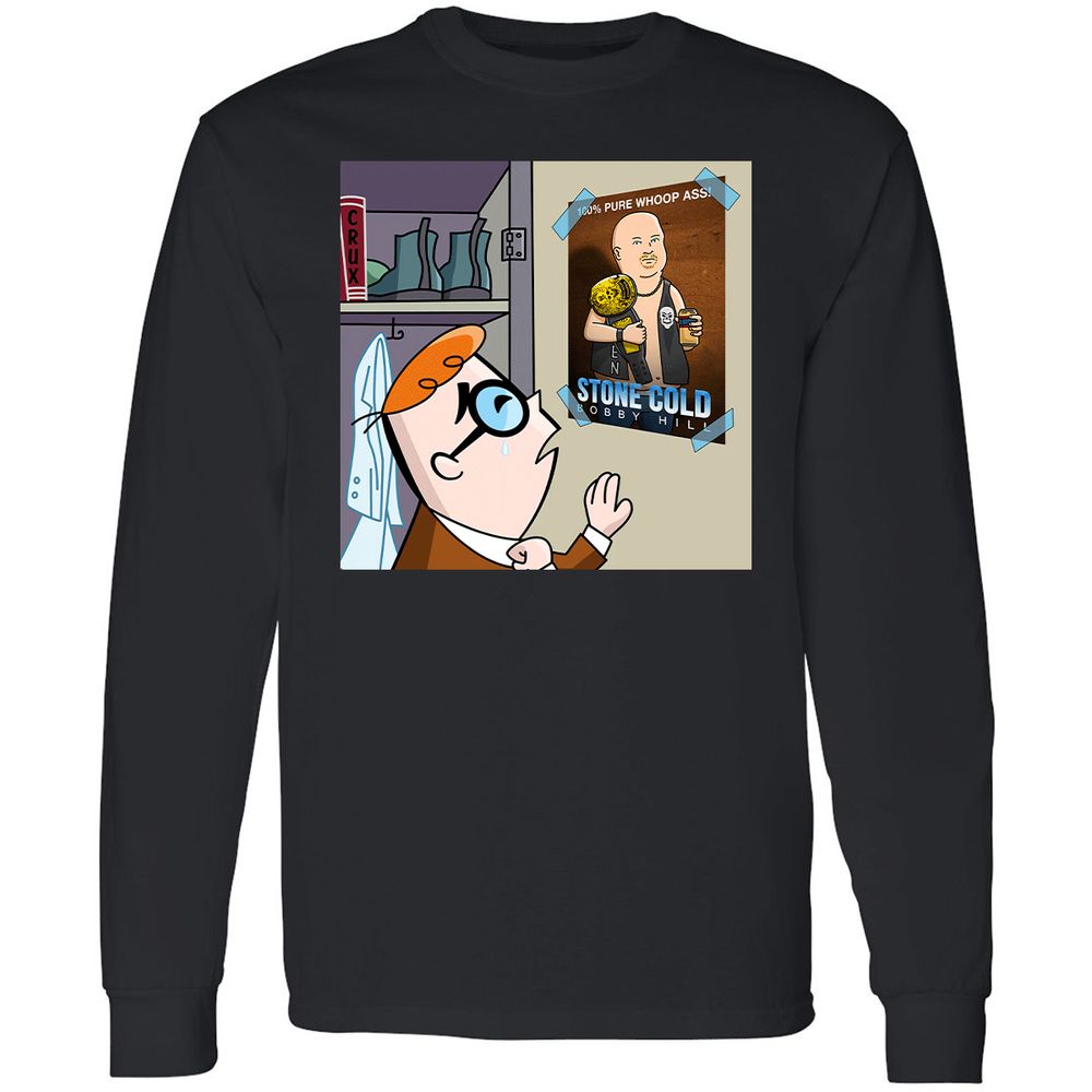 Long Sleeve T-Shirt - S6NS5QV7 - Black - 1