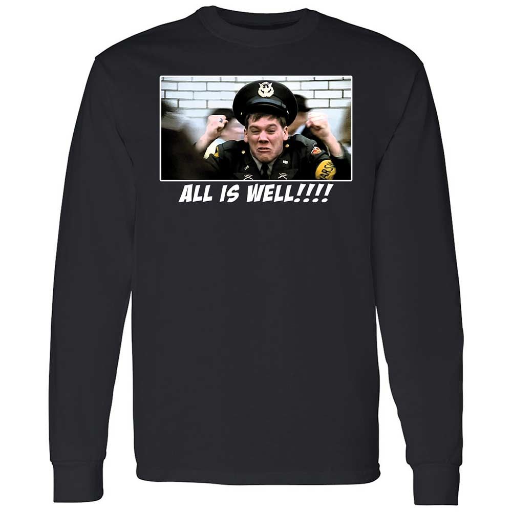 Long Sleeve T-Shirt - 78JN4PUK - Black - 1