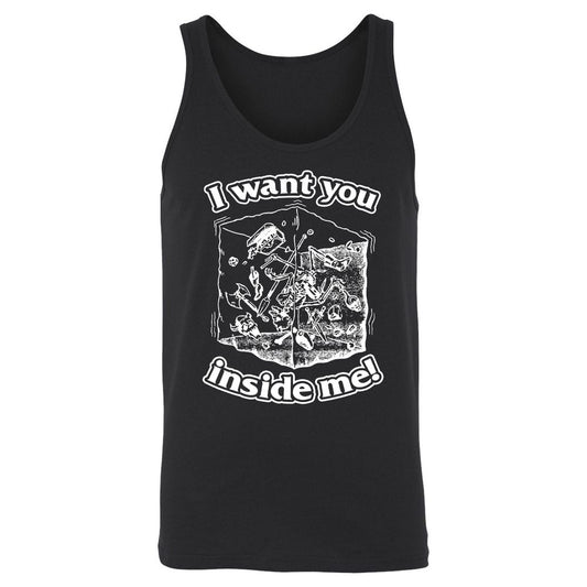 Unisex Jersey Tank - 1MZCHX7P - Black - 1