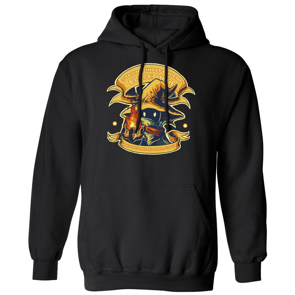 Classic Unisex Hoodie - JWA896MU - Black - 1