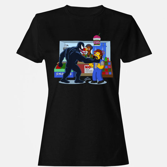 Women's T-Shirt - NSU4ERHZ - Black - 1