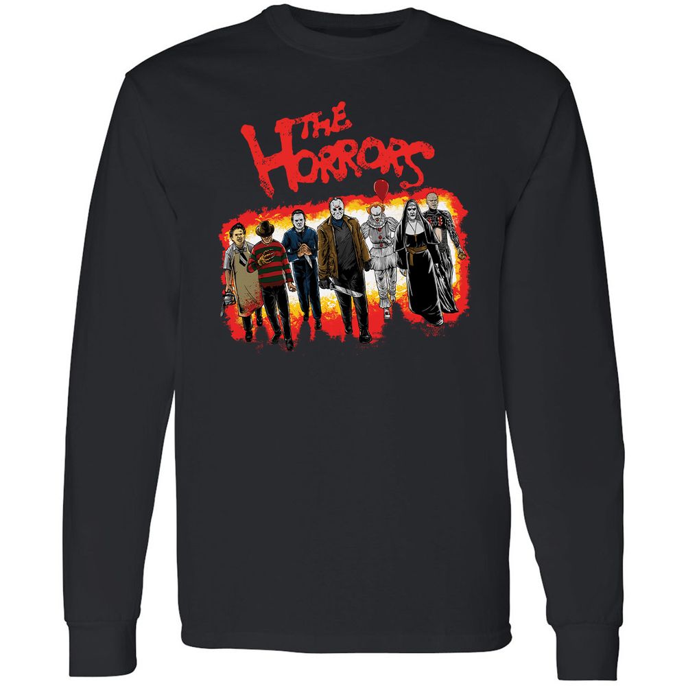 Long Sleeve T-Shirt - 98S7D8GK - Black - 1