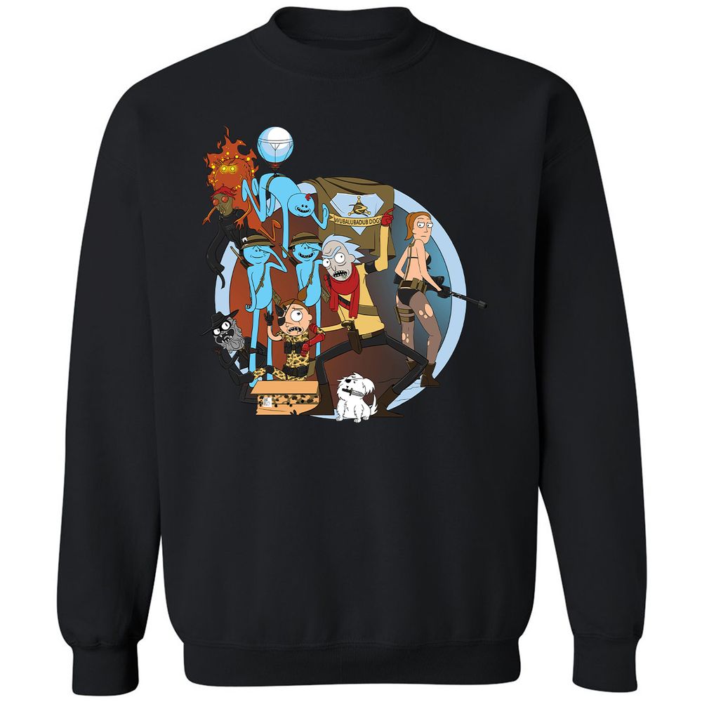 Classic Unisex Sweatshirt - KLD74DWV - Black - 1