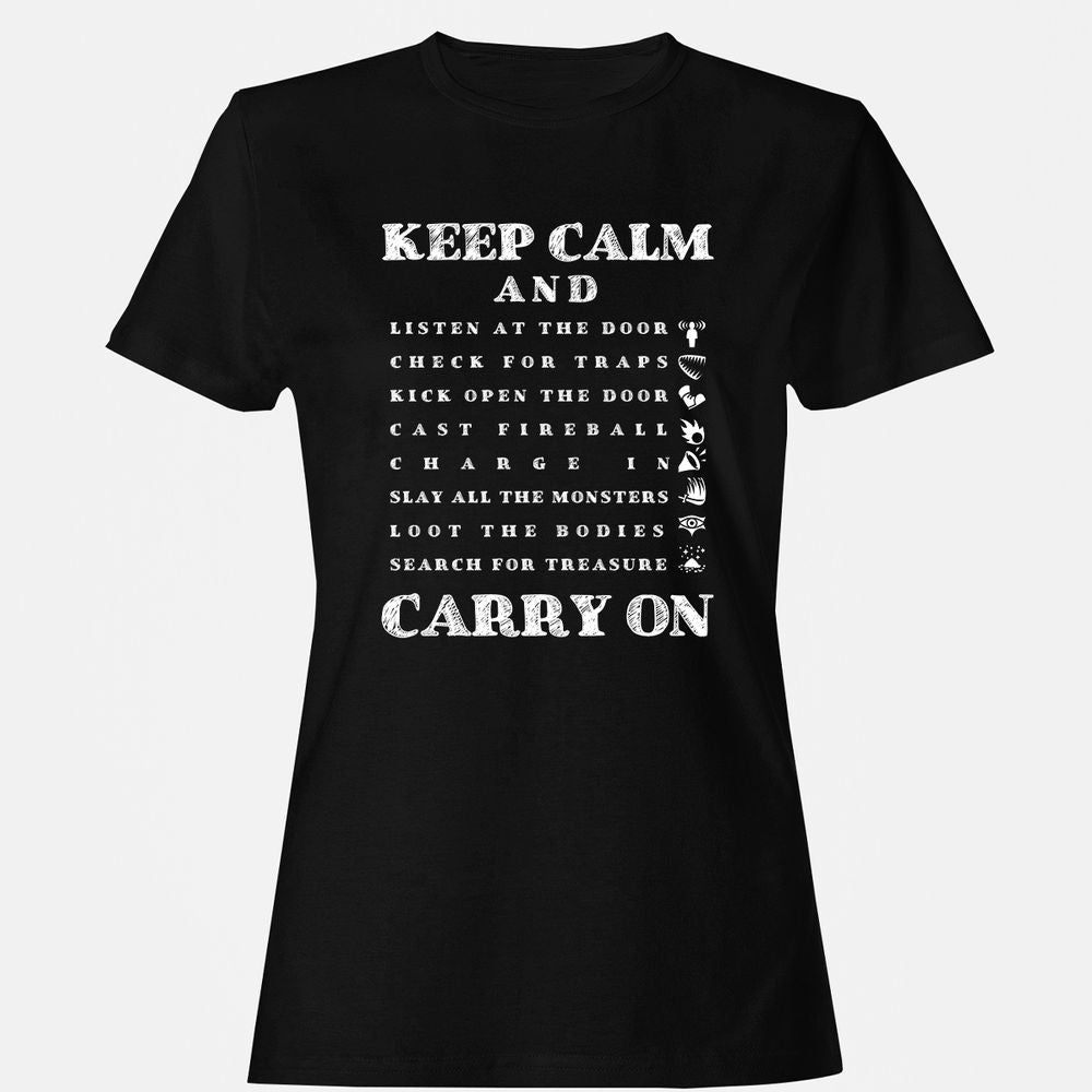 Women's T-Shirt - ZK1RTQLH - Black - 1