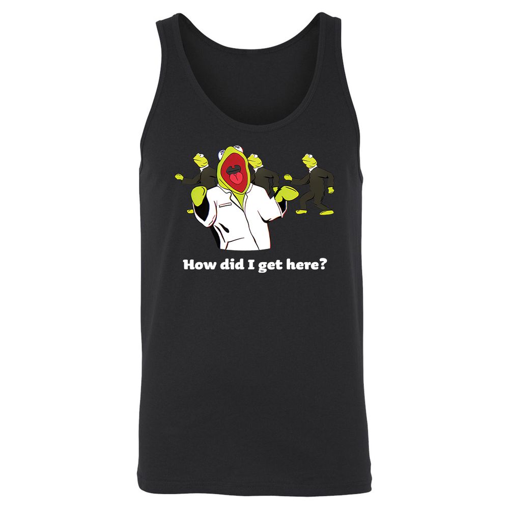 Unisex Jersey Tank - A2HE3MHR - Black - 1