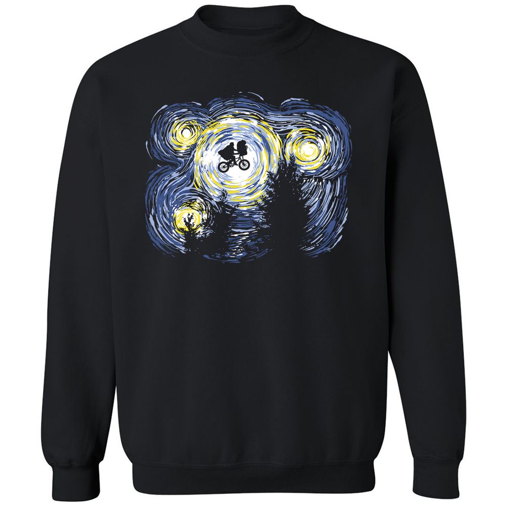 Classic Unisex Sweatshirt - TV1AZJK5 - Black - 1