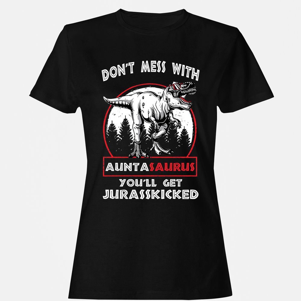 Women's T-Shirt - 87D8J5LA - Black - 1