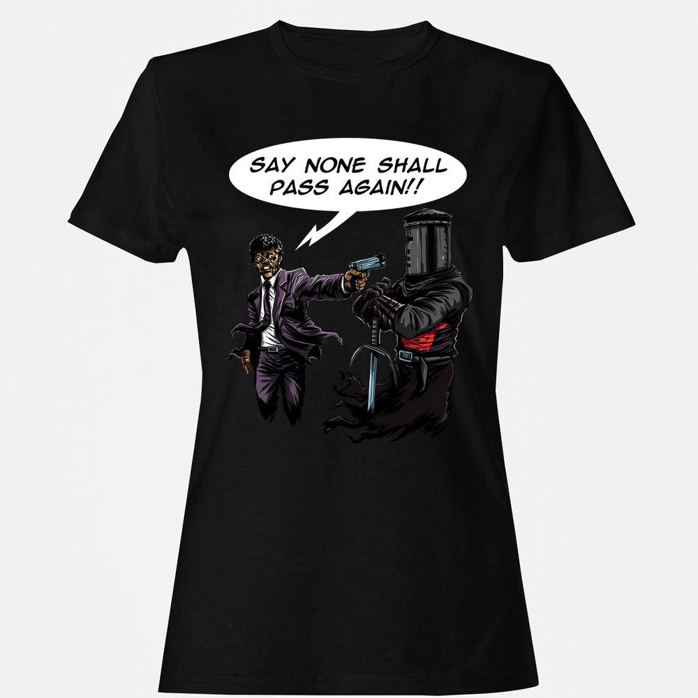 Women's T-Shirt - 3RYHTUEJ - Black - 1