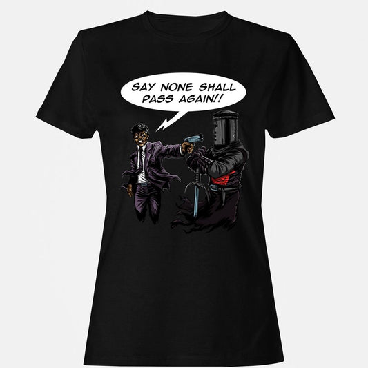 Women's T-Shirt - 3RYHTUEJ - Black - 1