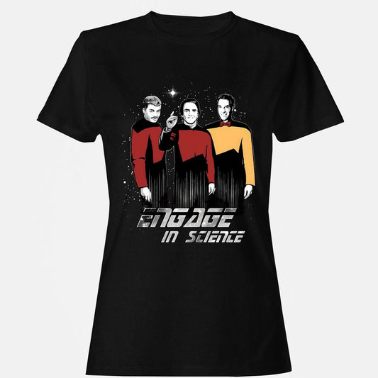 Women's T-Shirt - QHXBZM12 - Black - 1