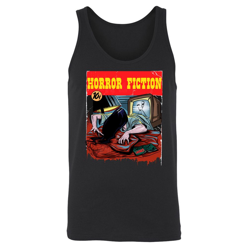 Unisex Jersey Tank - RATWVS9Z - Black - 1