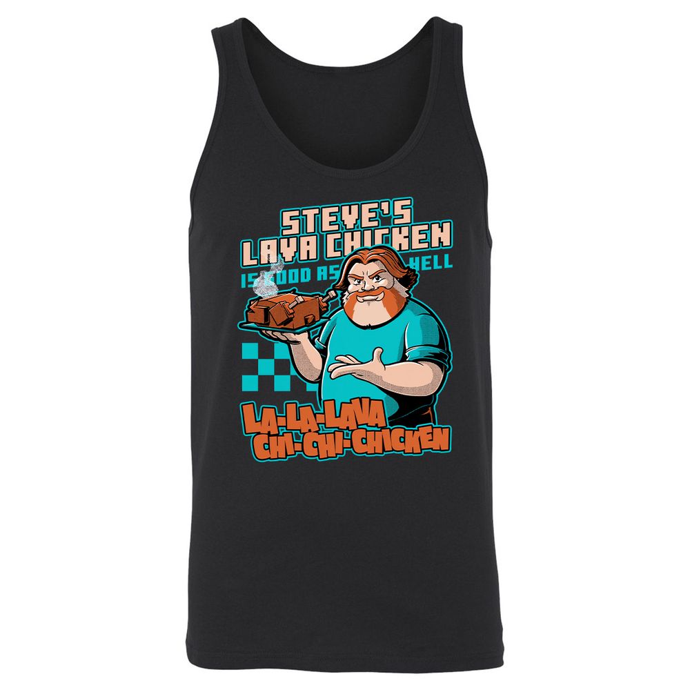 Unisex Jersey Tank - HTX6CZ48 - Black - 1