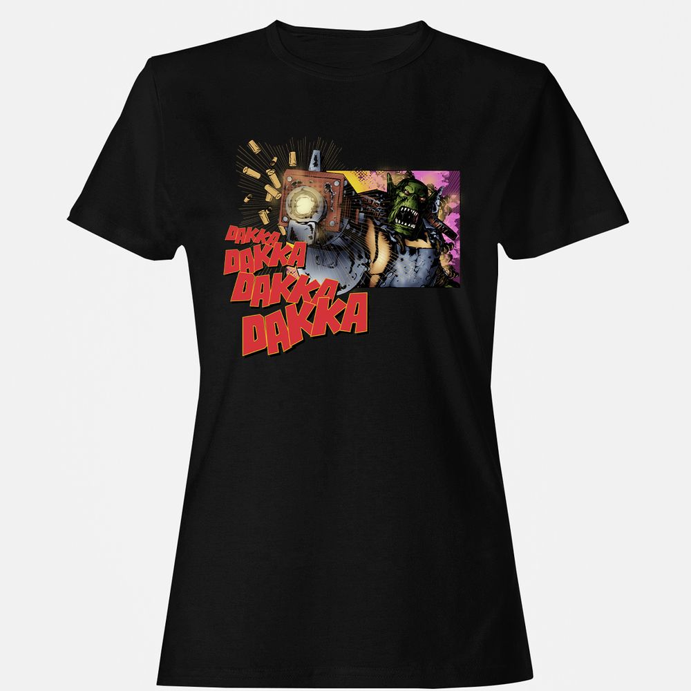 Women's T-Shirt - 66ARFYQS - Black - 1