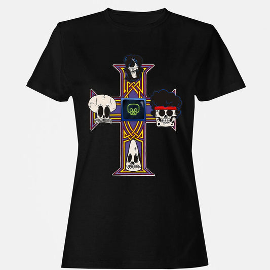 Women's T-Shirt - XS8XZQR2 - Black - 1