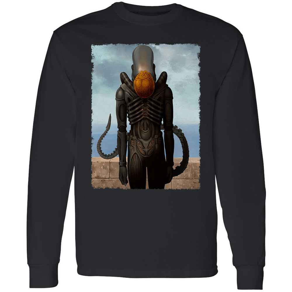 Long Sleeve T-Shirt - 9BQJ2ACC - Black - 1