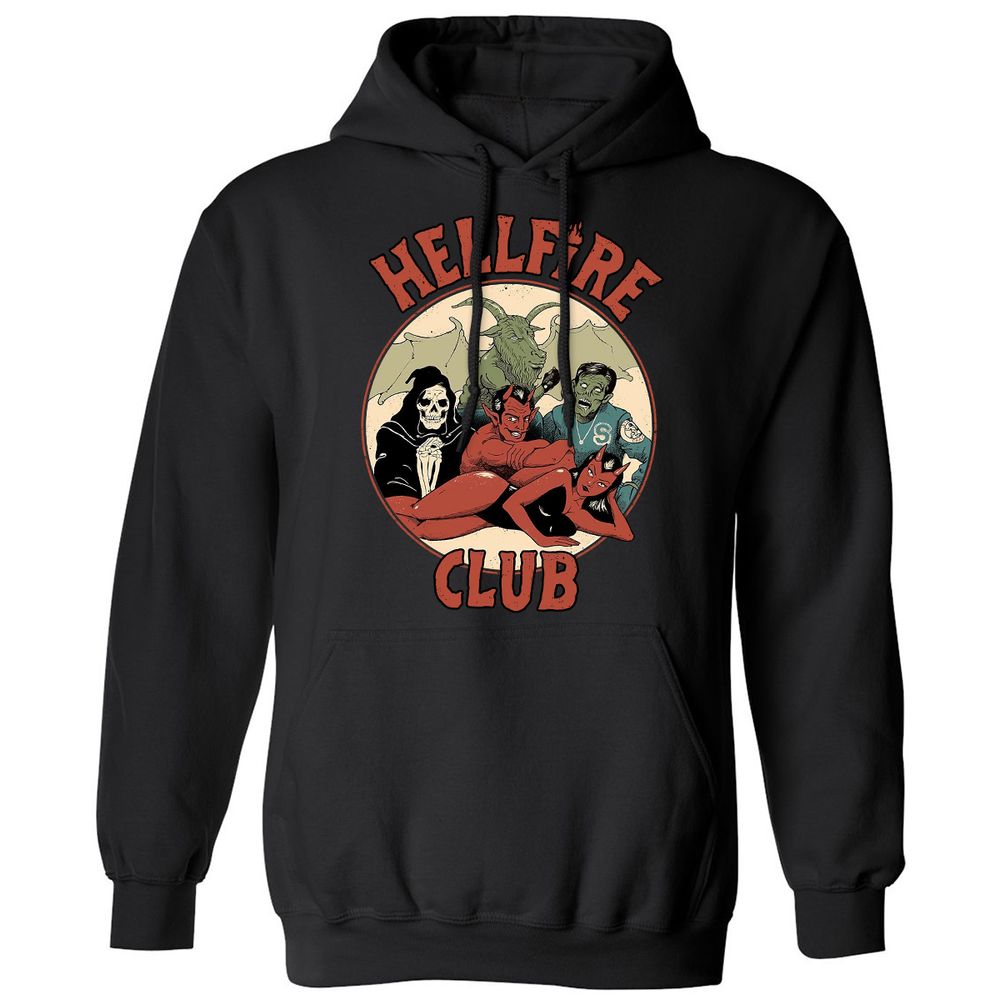 Classic Unisex Hoodie - M5DMYYHX - Black - 1