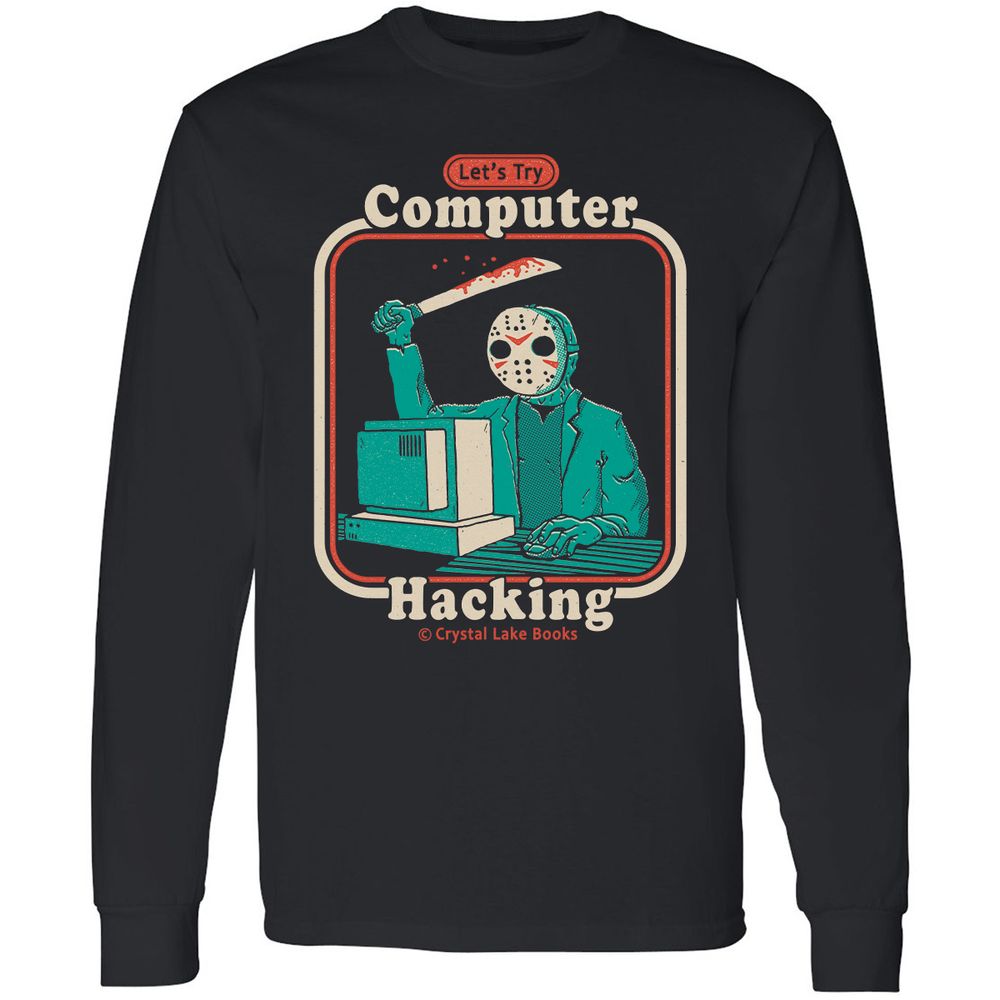 Long Sleeve T-Shirt - 2ZD9MV7H - Black - 1