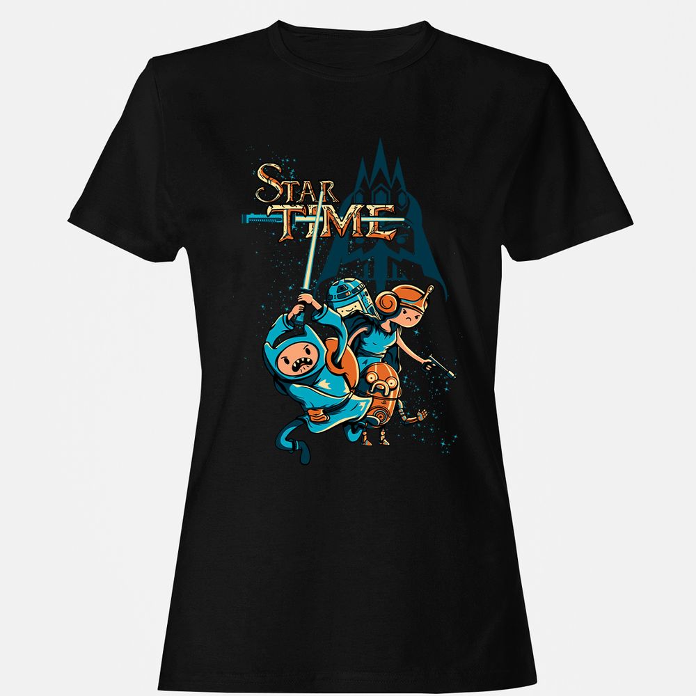 Women's T-Shirt - FLBTZ28R - Black - 1