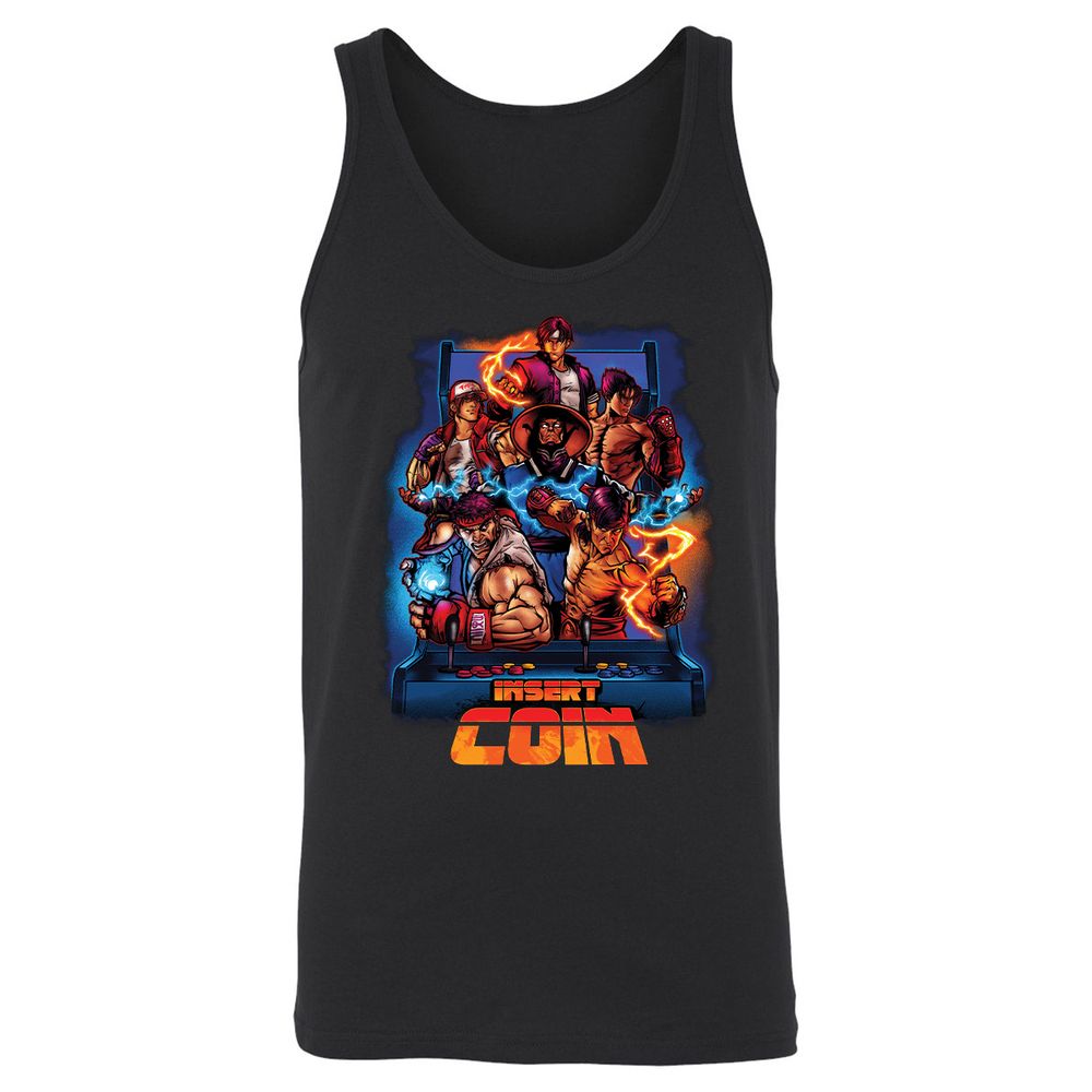 Unisex Jersey Tank - YGXGFSRU - Black - 1