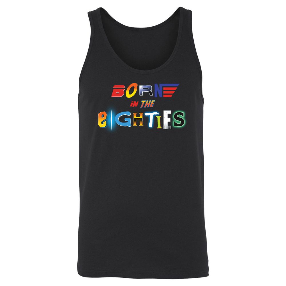 Unisex Jersey Tank - WC4B8D6H - Black - 1