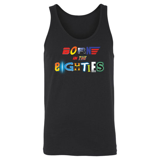 Unisex Jersey Tank - WC4B8D6H - Black - 1