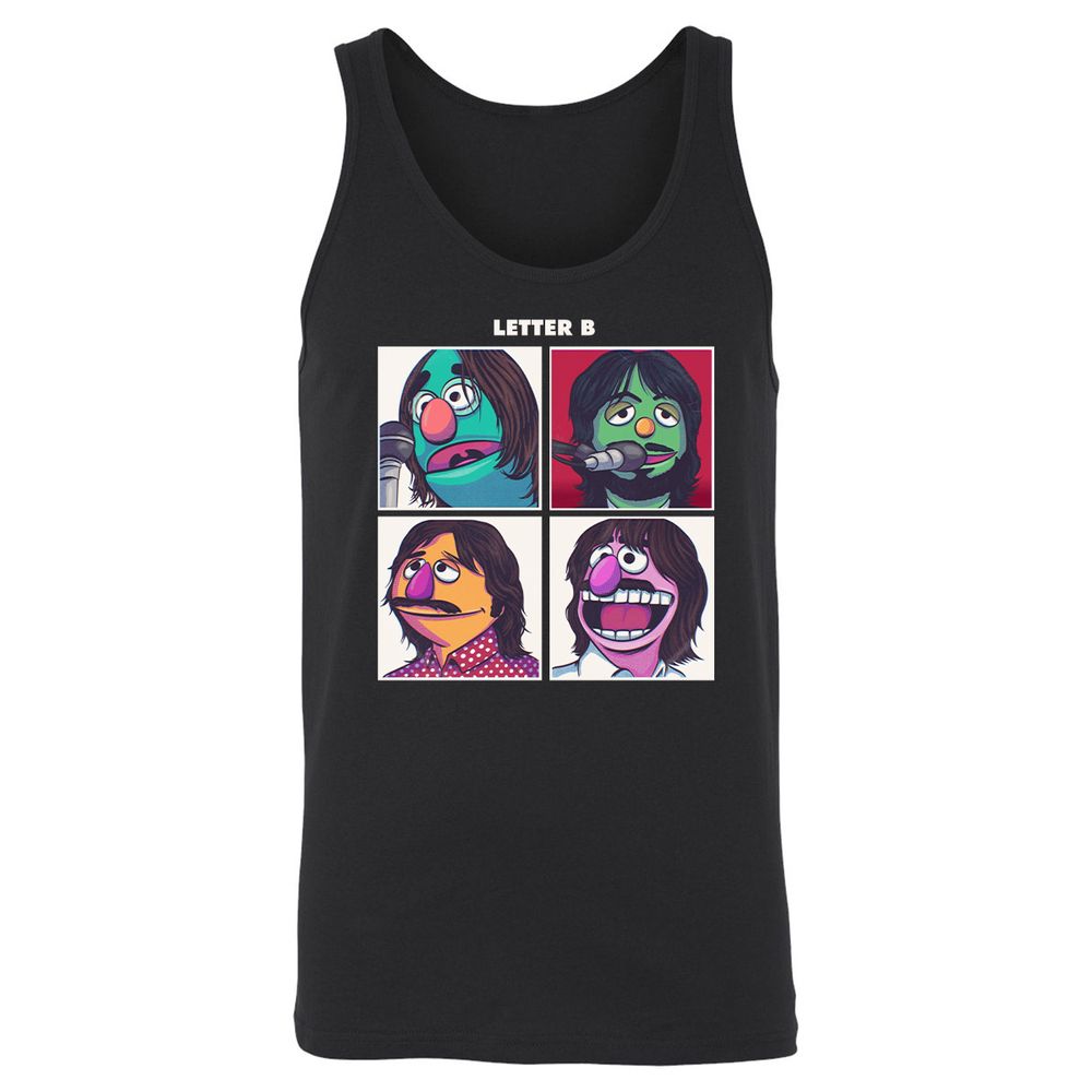 Unisex Jersey Tank - UKWAVHJN - Black - 1