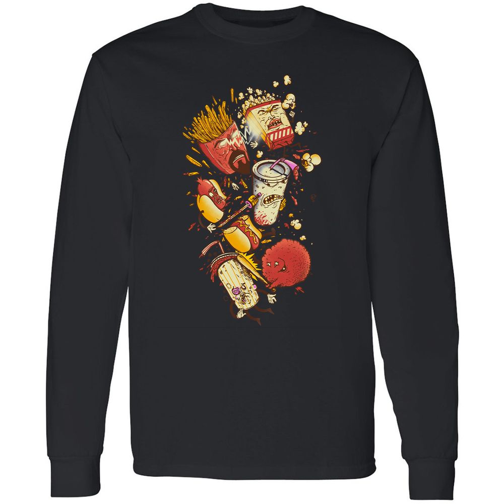 Long Sleeve T-Shirt - EK2KRGYX - Black - 1