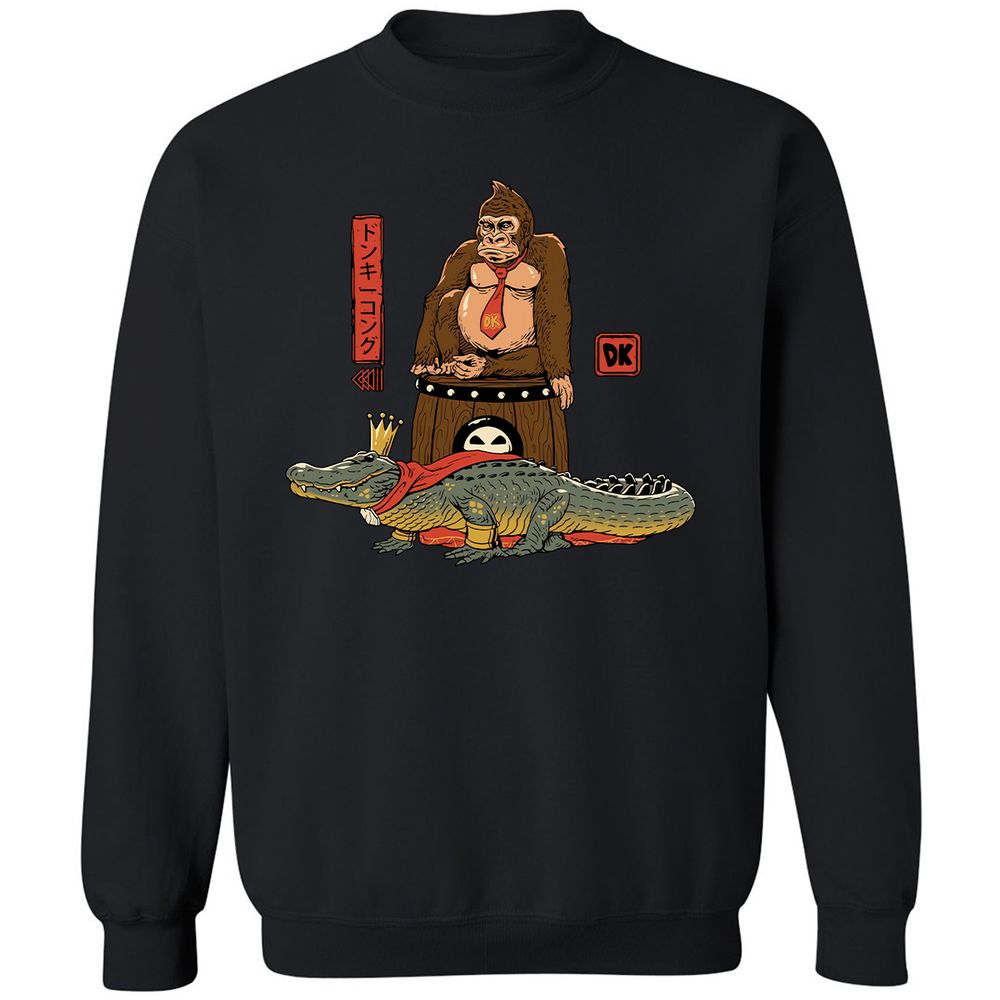 Classic Unisex Sweatshirt - F3CTRWL2 - Black - 1