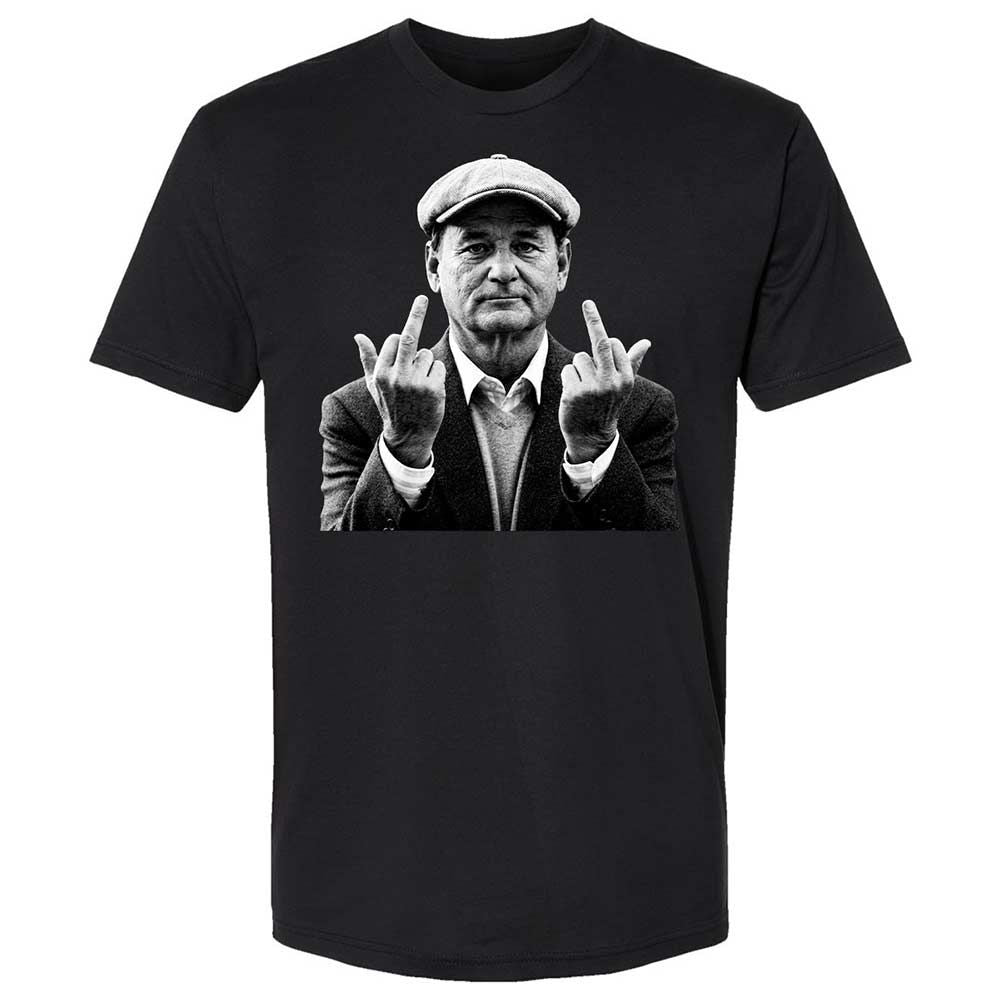 Bill Murray Middle Finger - Black - 1